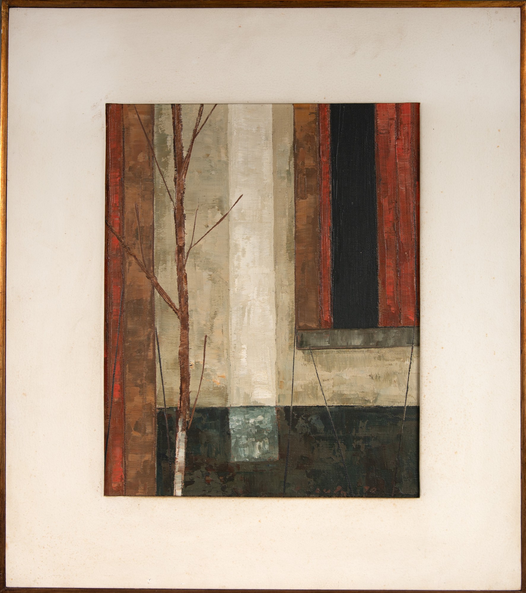 José Paulo Moreira da Fonseca - Muro, Porta, Janela e Árvore