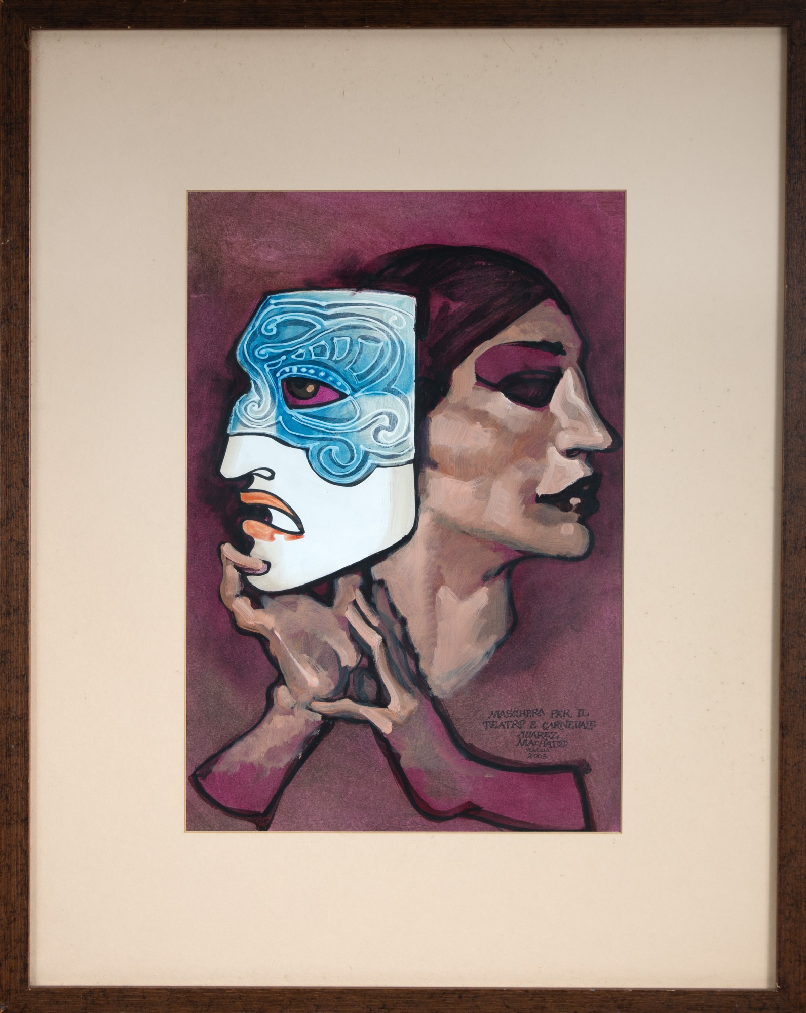 Juarez Machado - Maschera Per Il Teatro E Carnivale Venezia