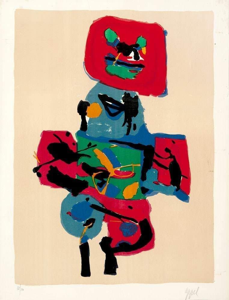 Karel Appel - Sem Título
