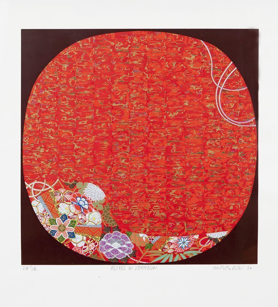 Kazuo Wakabayashi - Flores Vermelha