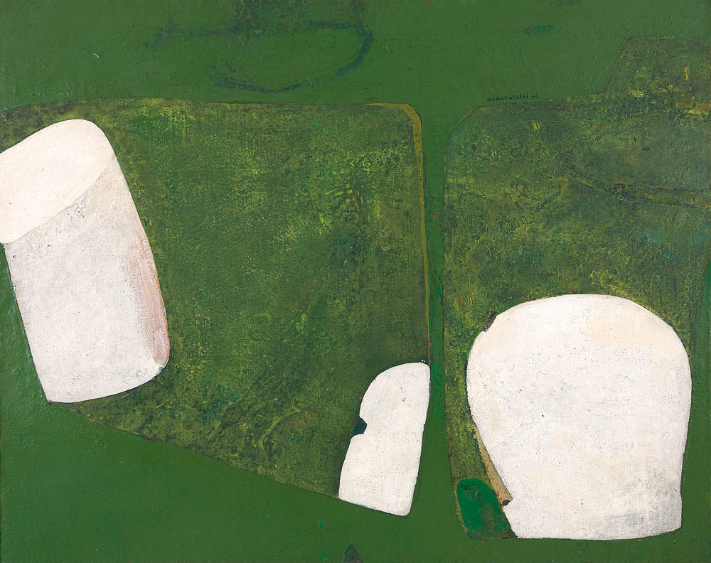 Kazuo Wakabayashi - Green With White