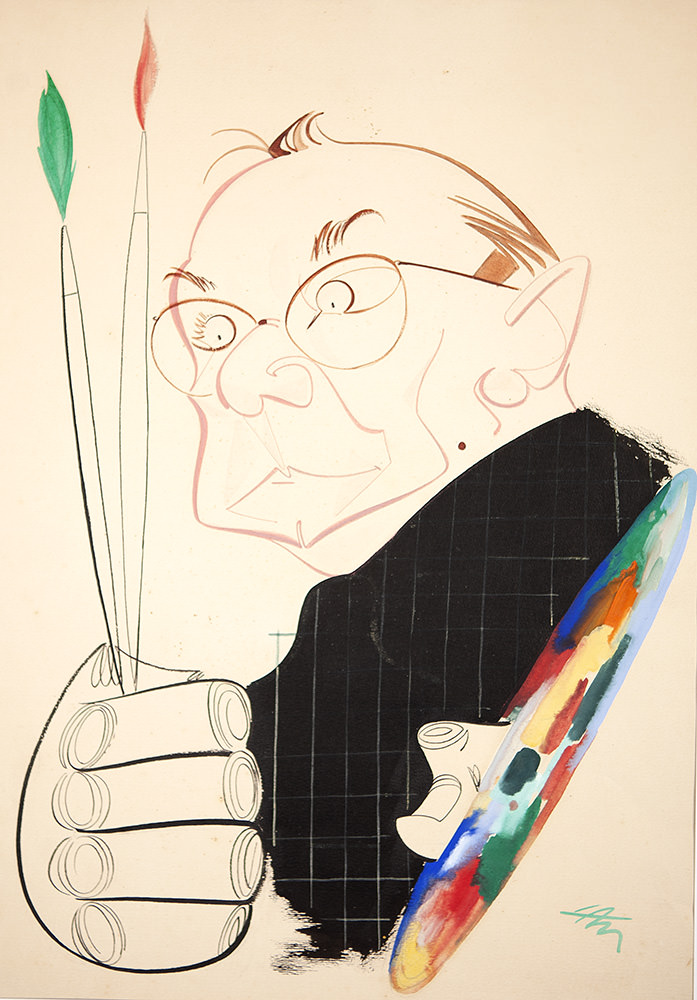 Lan (Lanfranco Vaselli) - Retrato de Portinari