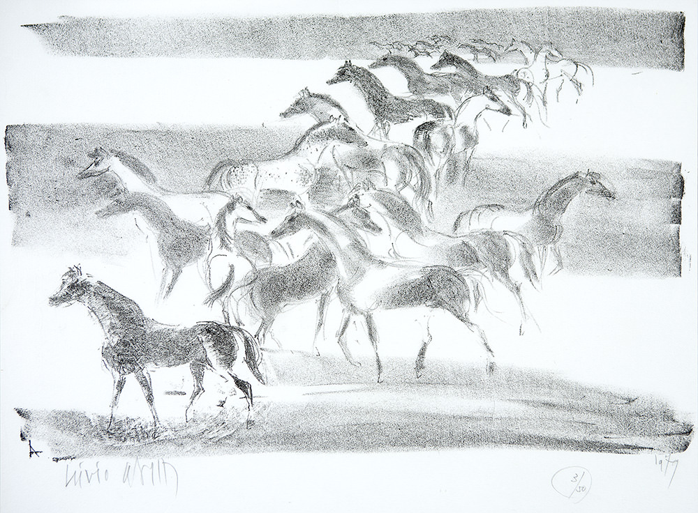 Lívio Abramo - Cavalos