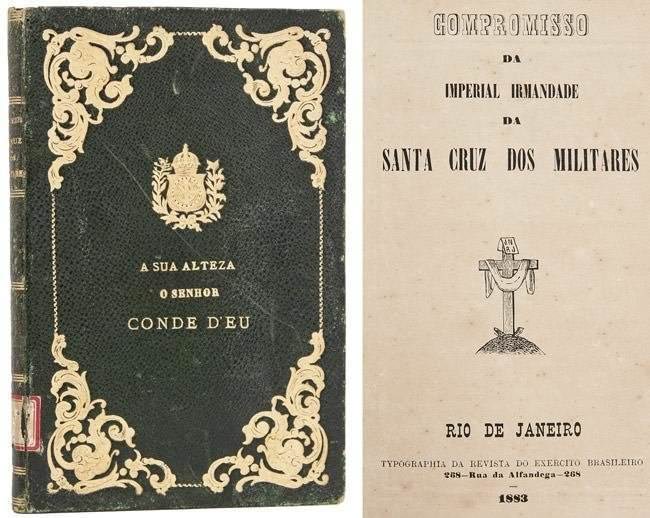 Livro - COMPROMISSO DA IMPERIAL IRMANDADE DA SANTA CRUZ DOS MILITARES