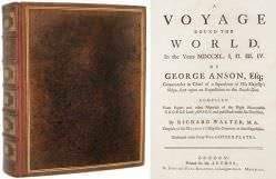 Livro - George Anson, A Voyage Round the World , in the Years MDCCXL, I, II, III, IV. (1740-1743).