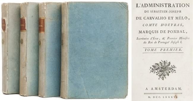 Livro - L‘ADMINISTRATION DE SÉBASTIEN - JOSEPH DE CARVALHO ET MÉLO, COMTE D‘OEYRAS, MARQUIS DE POMBAL