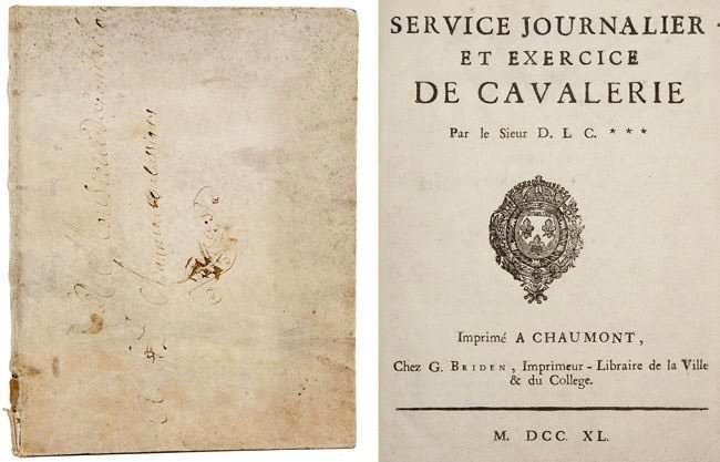 Livro - SERVICE JOURNALIER ET EXERCICE DE CAVALERIE