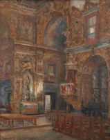 Lucilio De Albuquerque - Interior de Igreja