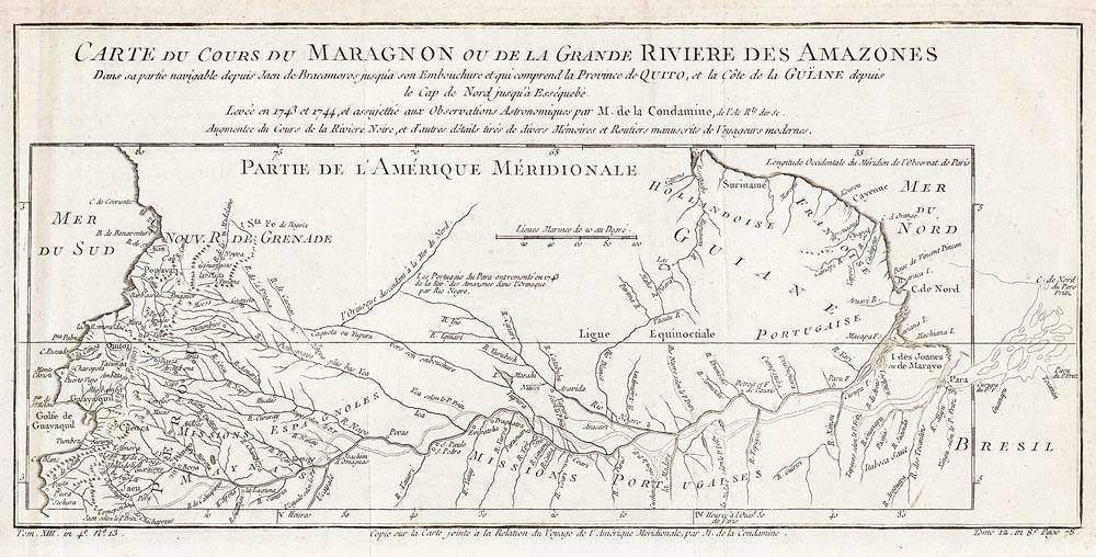 M. De La Condamine - RELATION DU VOYAGE DE L‘AMÉRIQUE MÉRIDIONALE