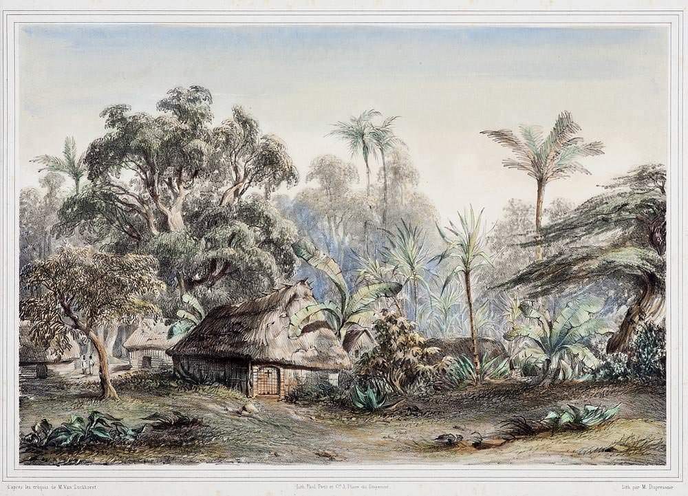 M. Van Leckhorst - CASA DE SAPÉ, NO MEIO DA PAISAGEM TROPICAL