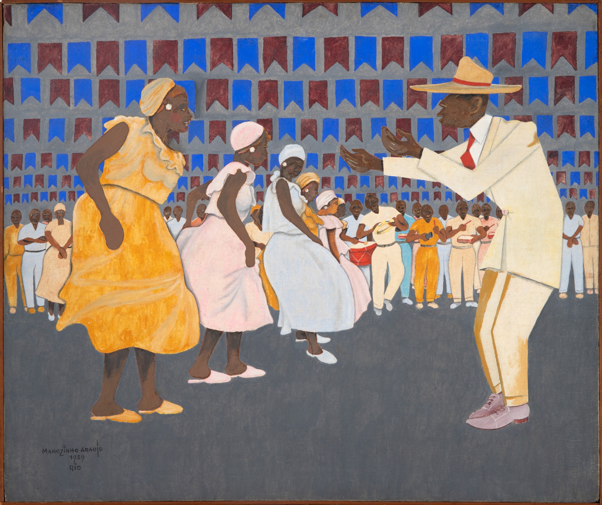 Manezinho Araújo - Ensaio de Escola de Sambra