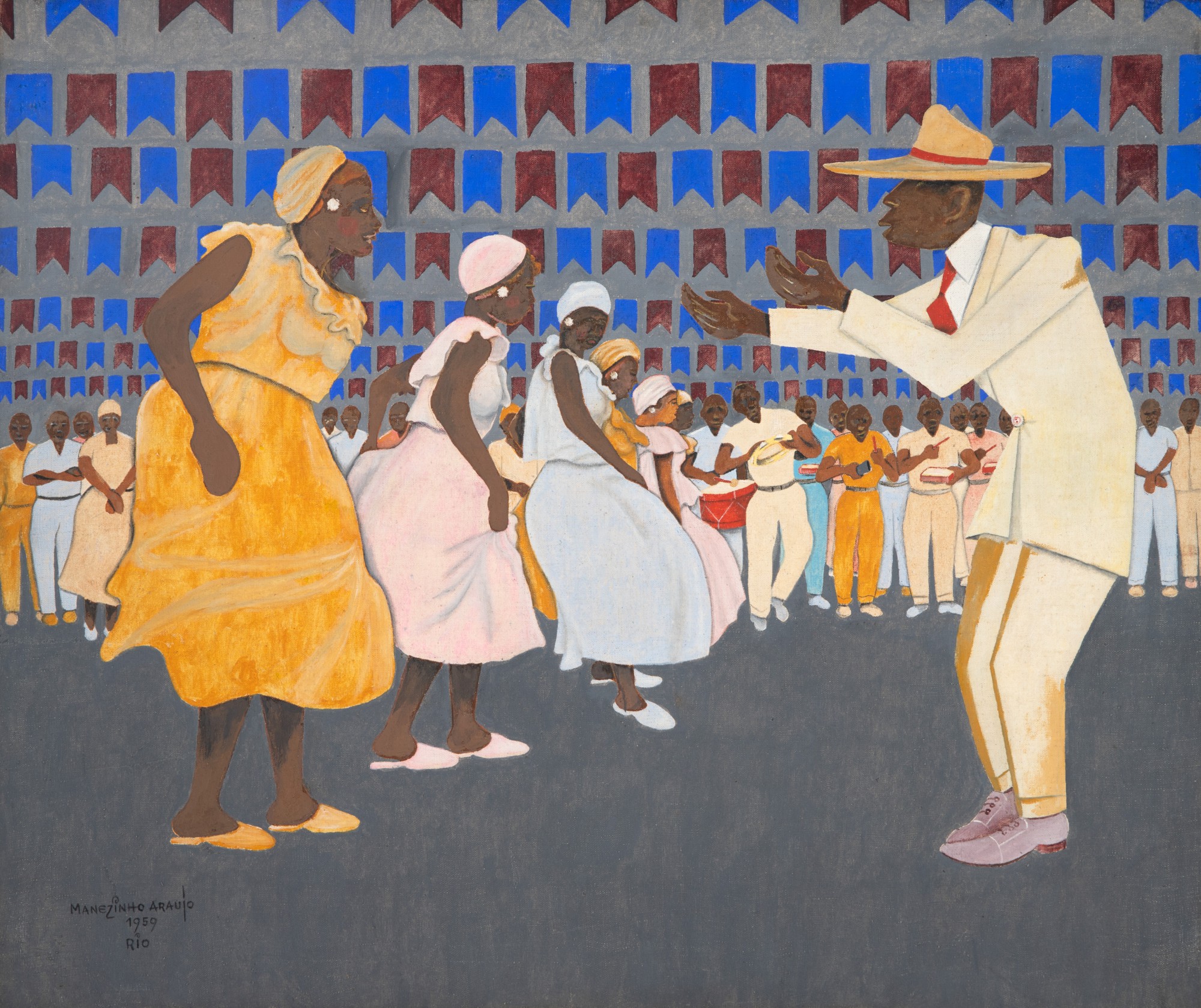 Manezinho Araújo - Ensaio de Escola de Sambra