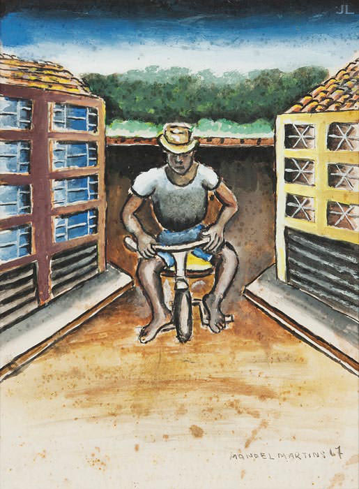 Manoel Martins - Homem de Bicicleta
