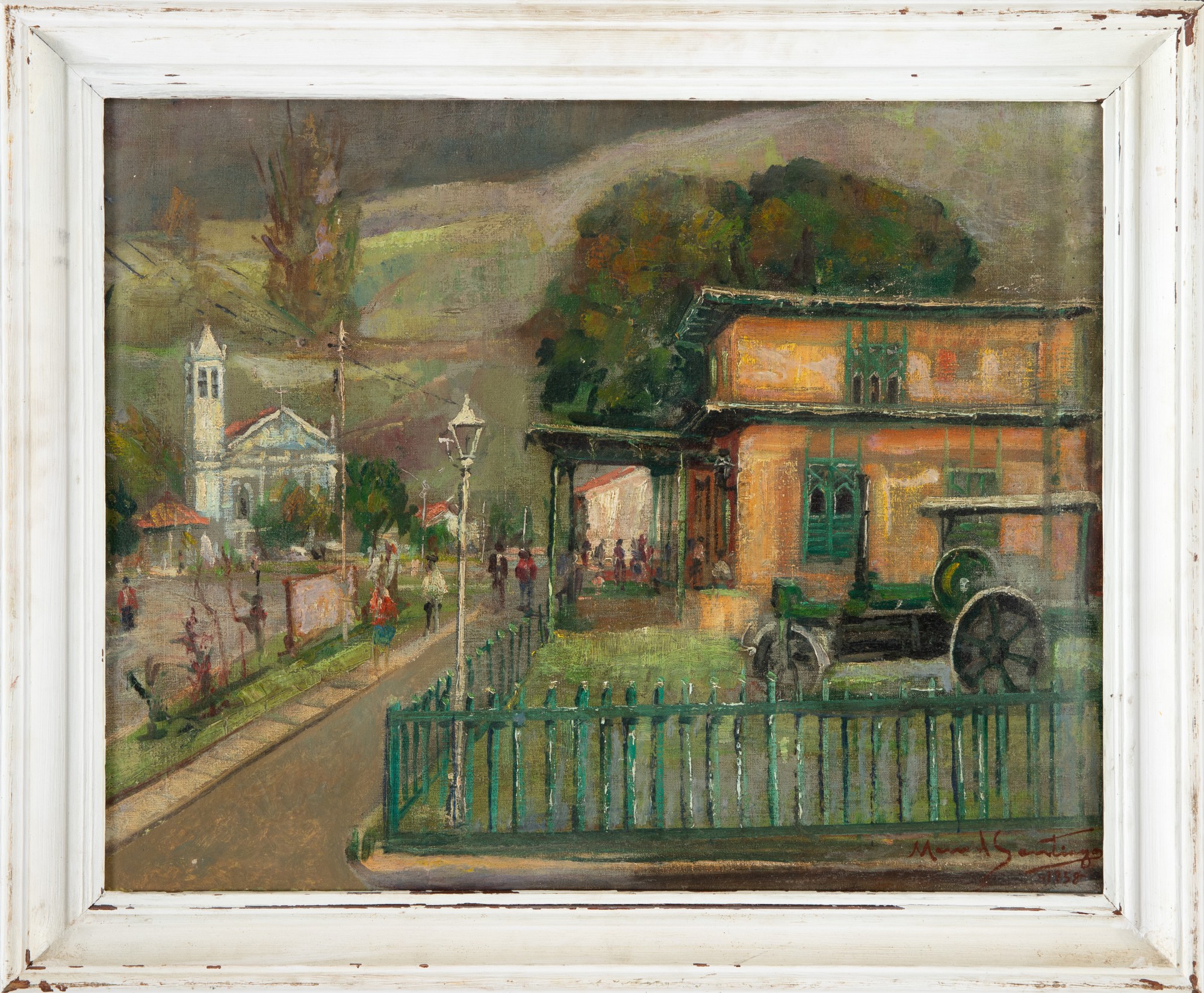 Manoel Santiago - Paisagem de Parati