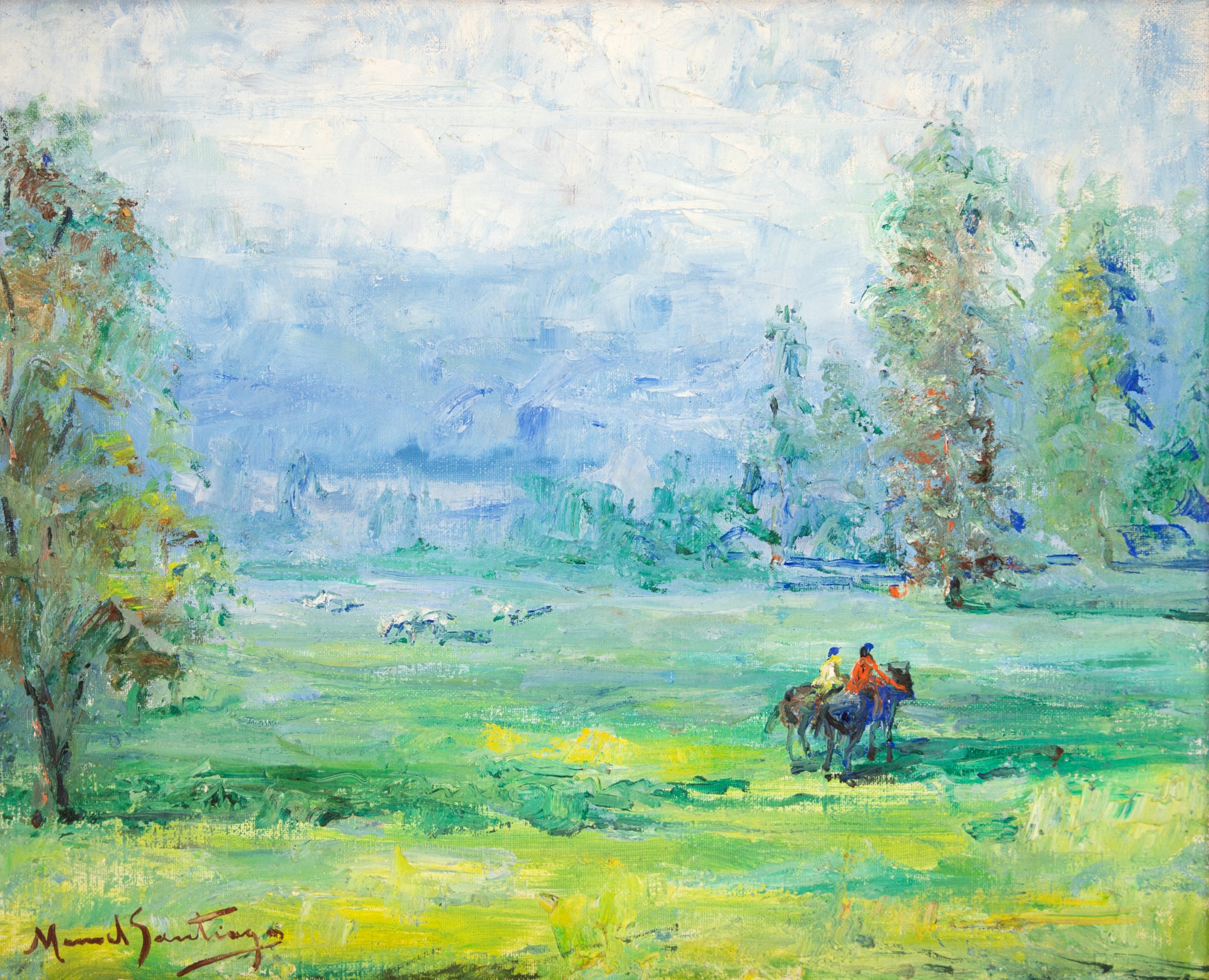 Manoel Santiago - Paisagem