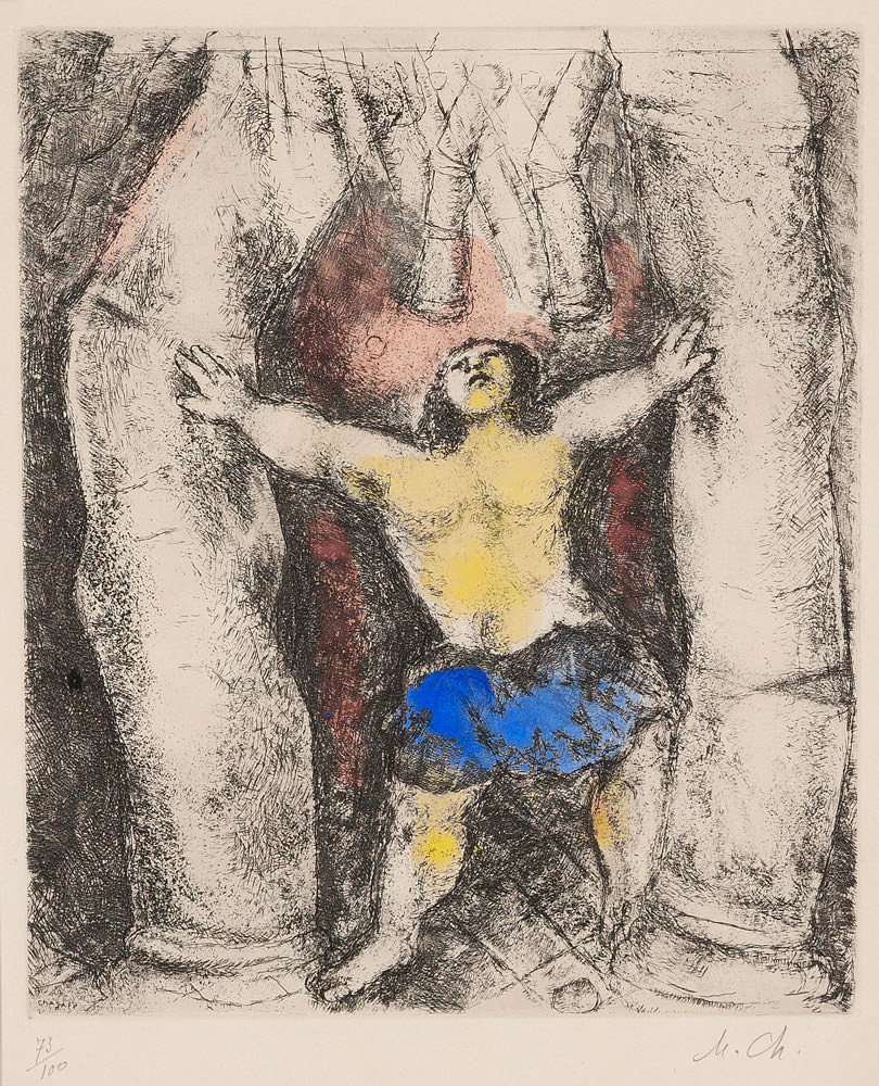 Marc Chagall - Prisioneiro dos Filisteus