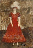 Maria Anto - Mulher de Vestido Vermelho