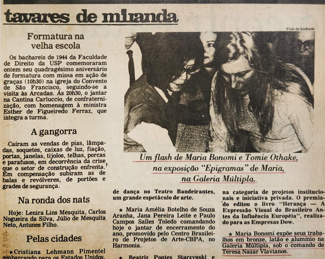 Maria Bonomi - Sem Título