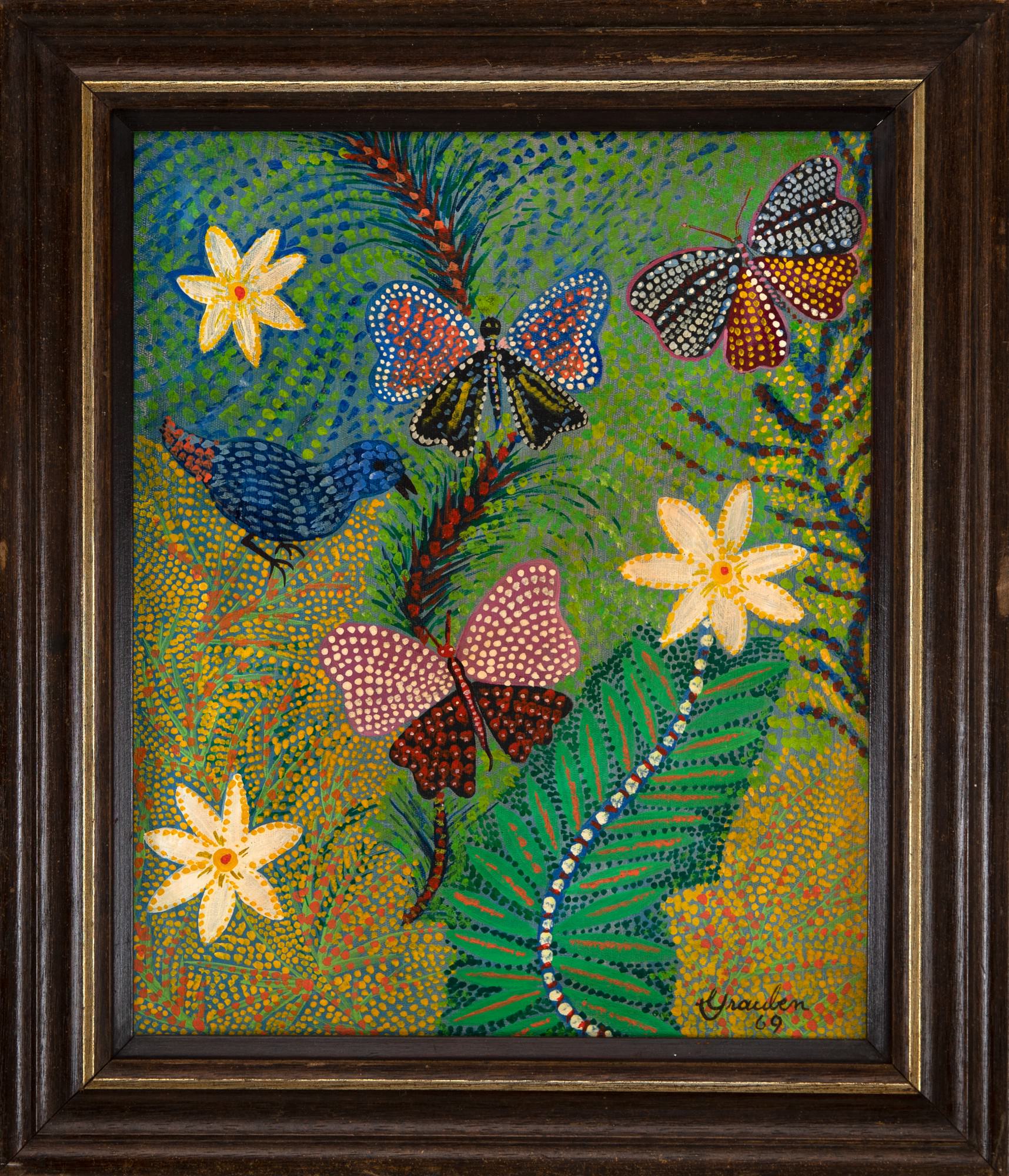 Maria Grauben - Flores, Pássaros e Borboletas
