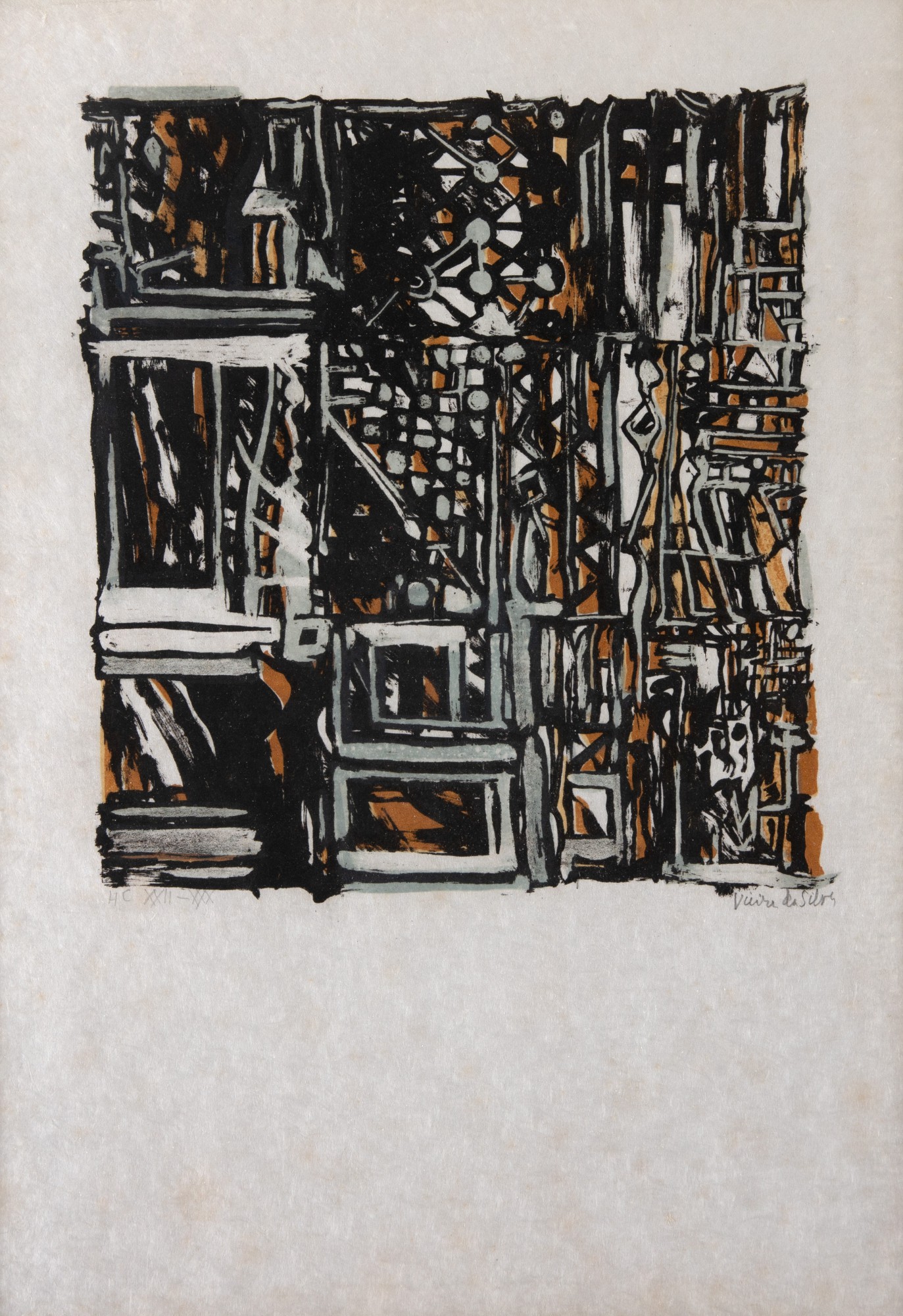 Maria Helena Vieira Da Silva - Sem Título