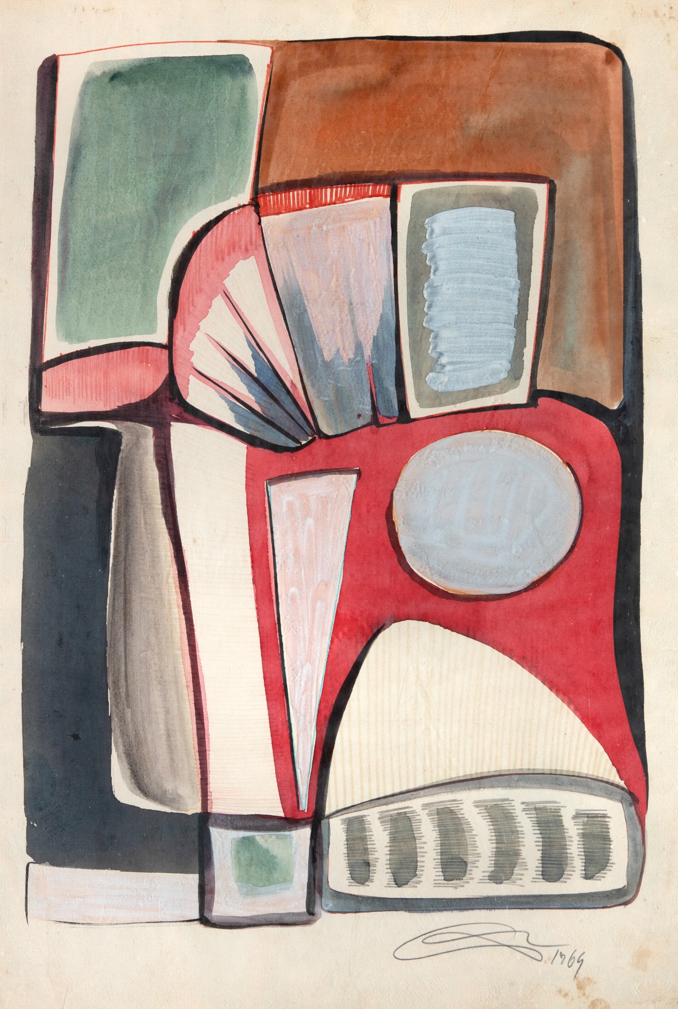 Mario Cravo Junior - Composição Abstrata