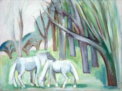 Mario Zanini - Cavalos Brancos