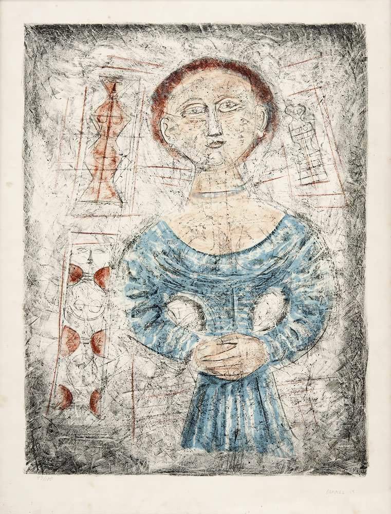 Massimo Campigli - Menina