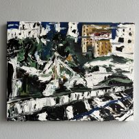 Michel Scherer - Sem título, (Da serie Pintura Livre ao Ar Livre, Minhocão, Noite de Quinta)