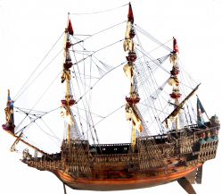 Modelo Naval - Caravela inglesa real