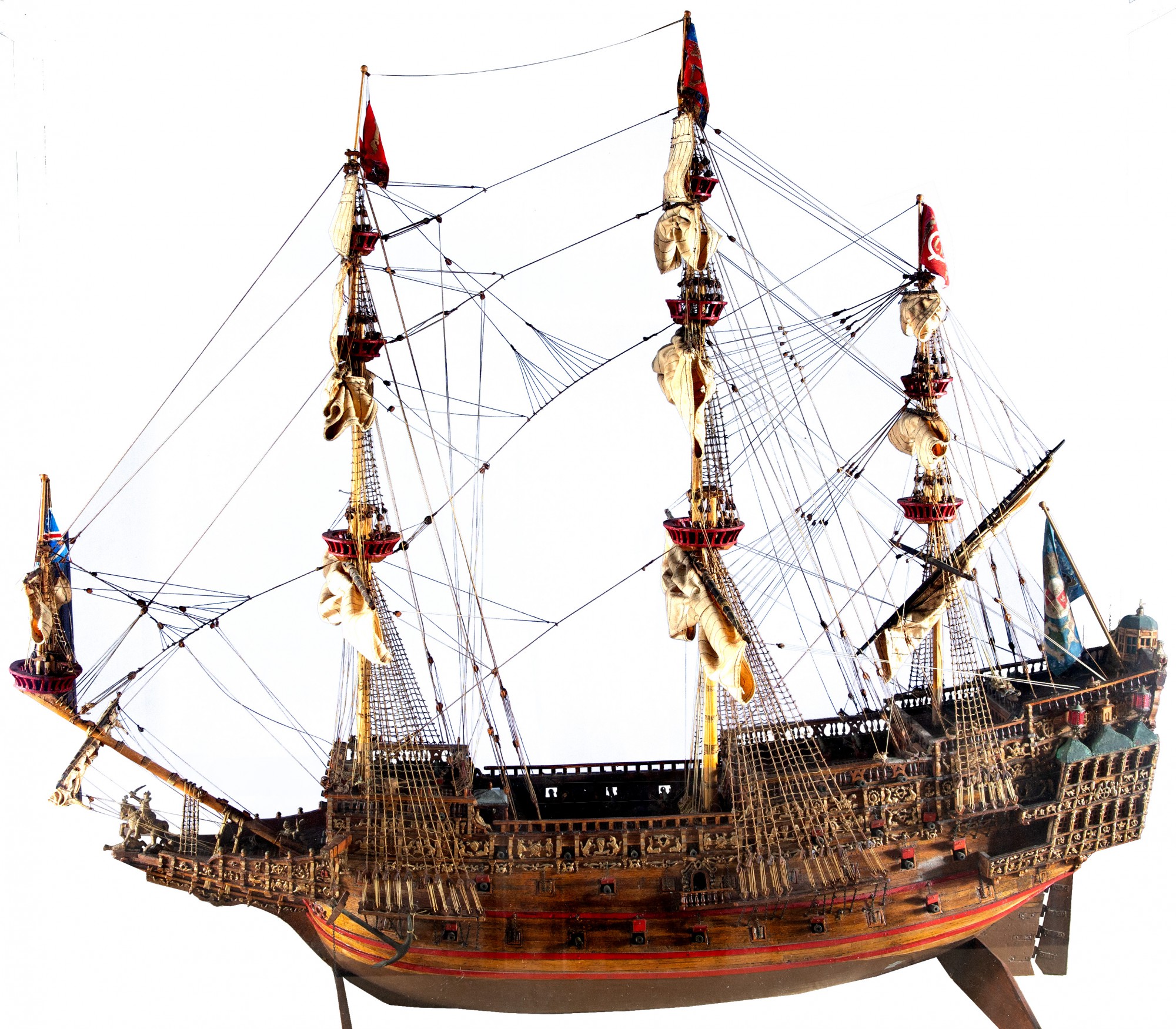 Modelo Naval - Caravela inglesa real