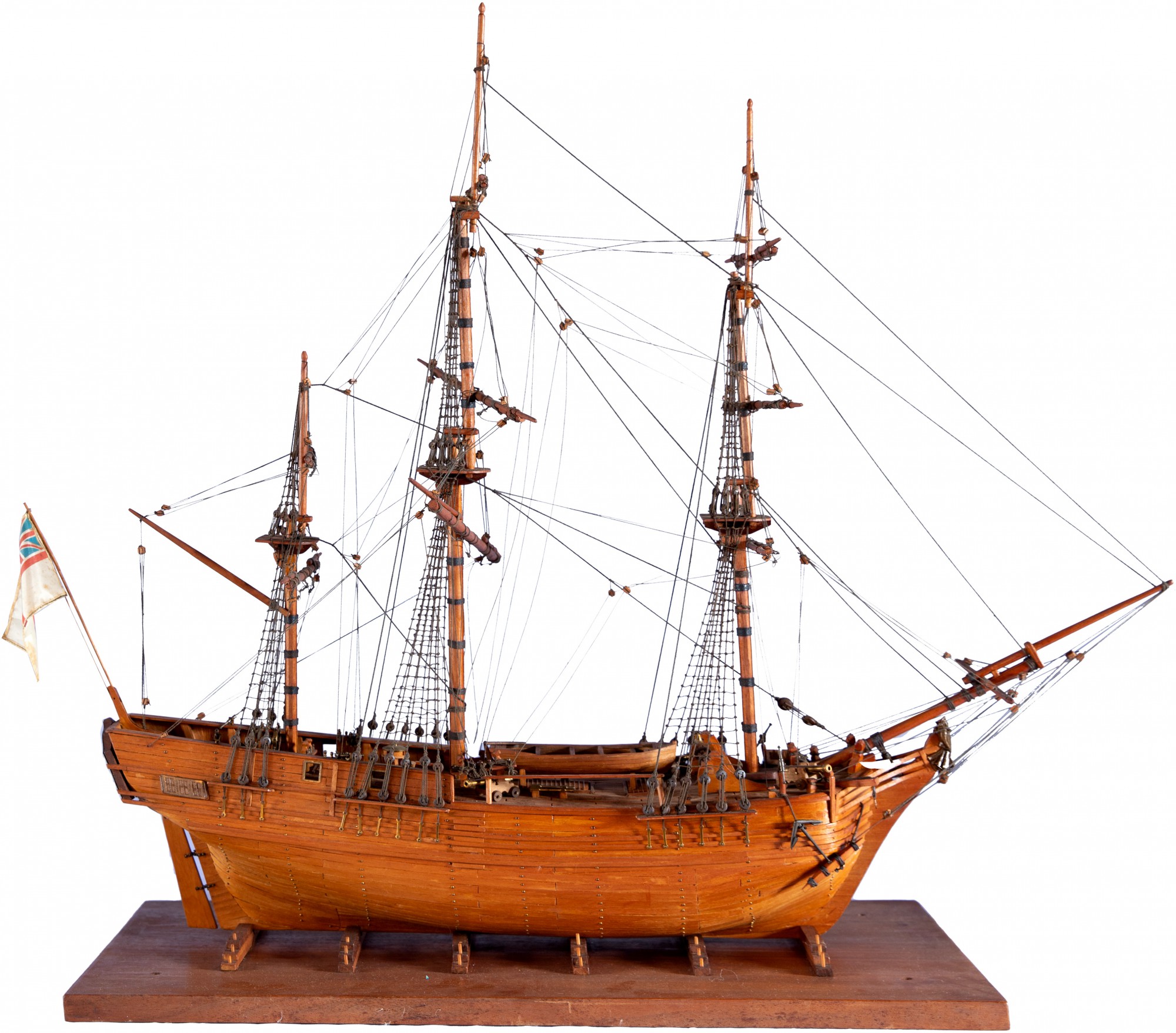 Modelo Naval - Caravela Inglesa Real