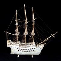 Modelo Naval - Caravela modelo Holandês