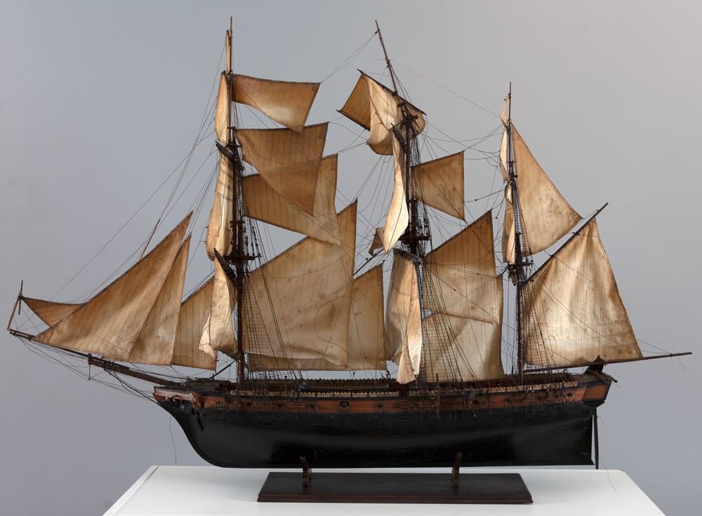 Modelo Naval - Inglês do Século XVIII