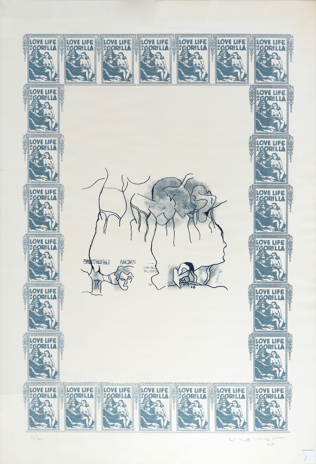 Nelson Leirner - Love Life of Gorilla