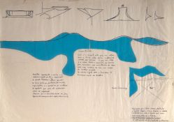 Oscar Niemeyer - Estudo do Projeto - Brasília