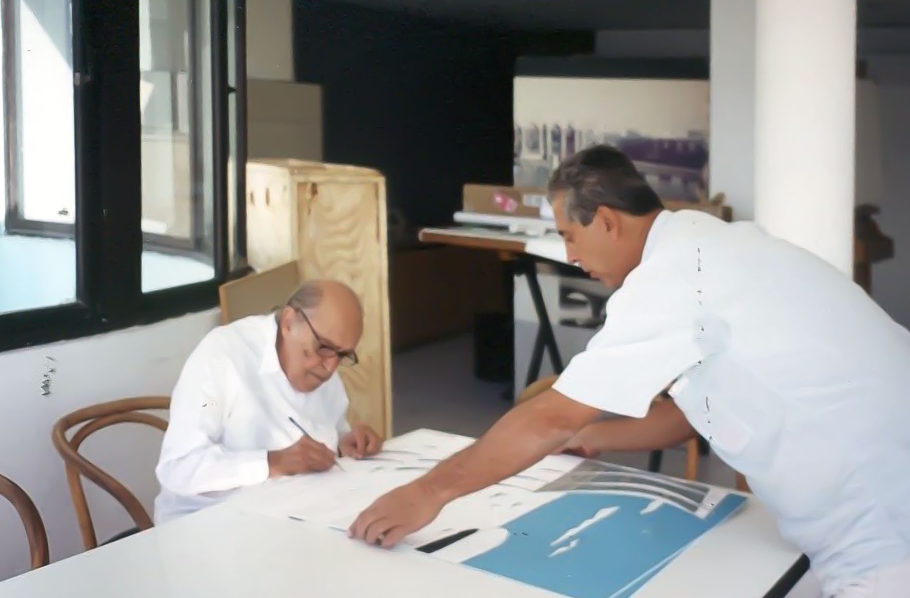 Oscar Niemeyer - Estudo do Projeto - Catedral de Brasília