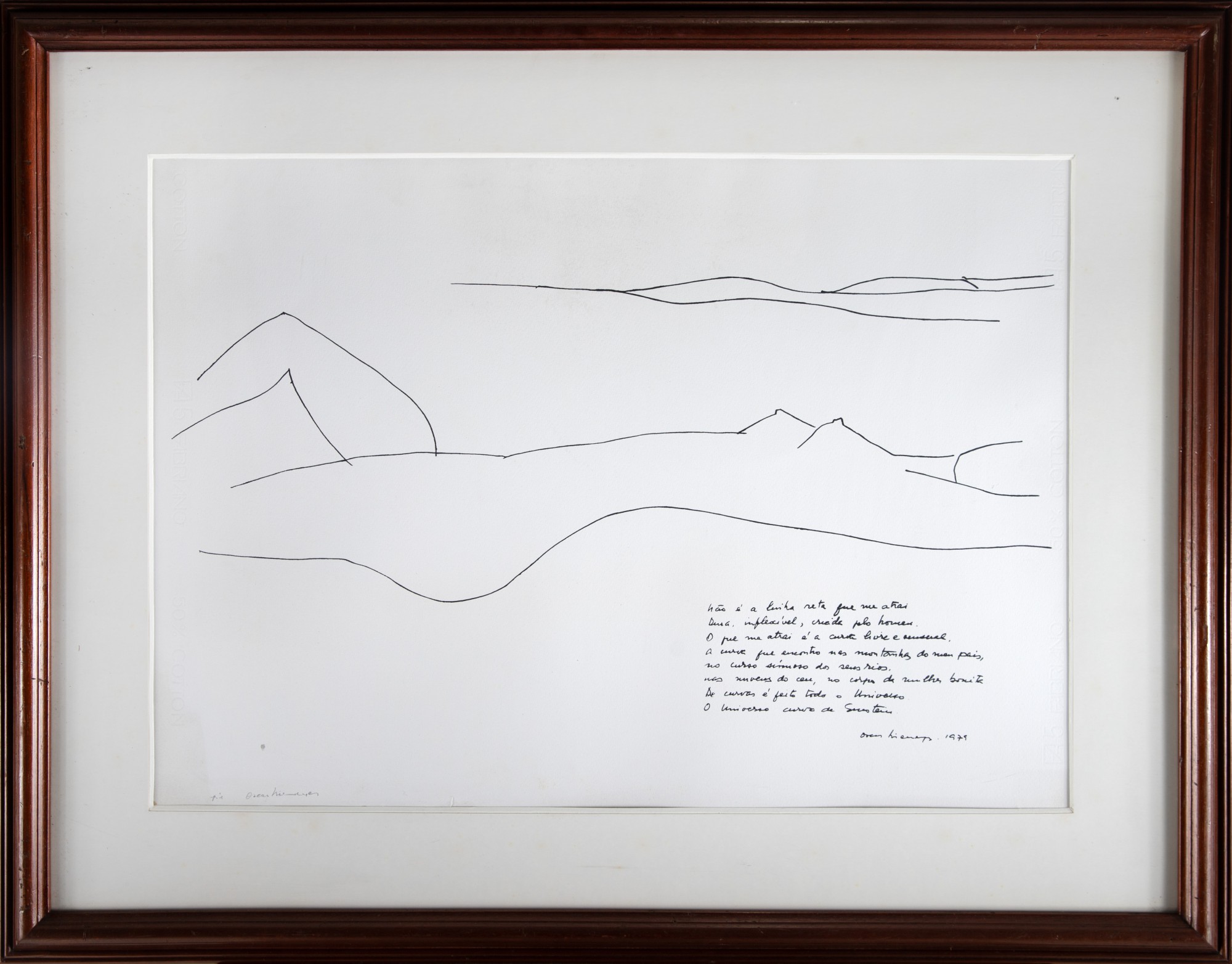 Oscar Niemeyer - Nu Feminino