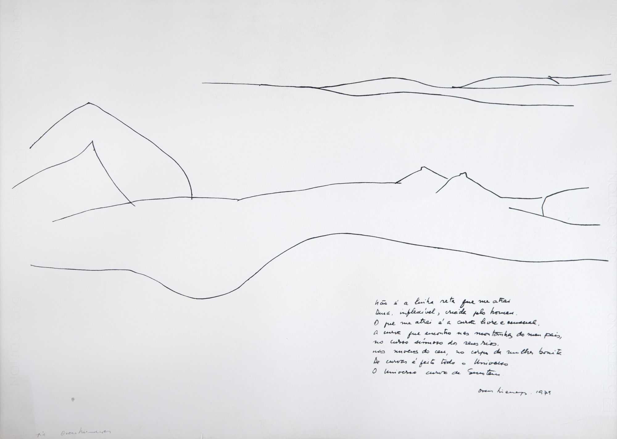 Oscar Niemeyer - Nu Feminino