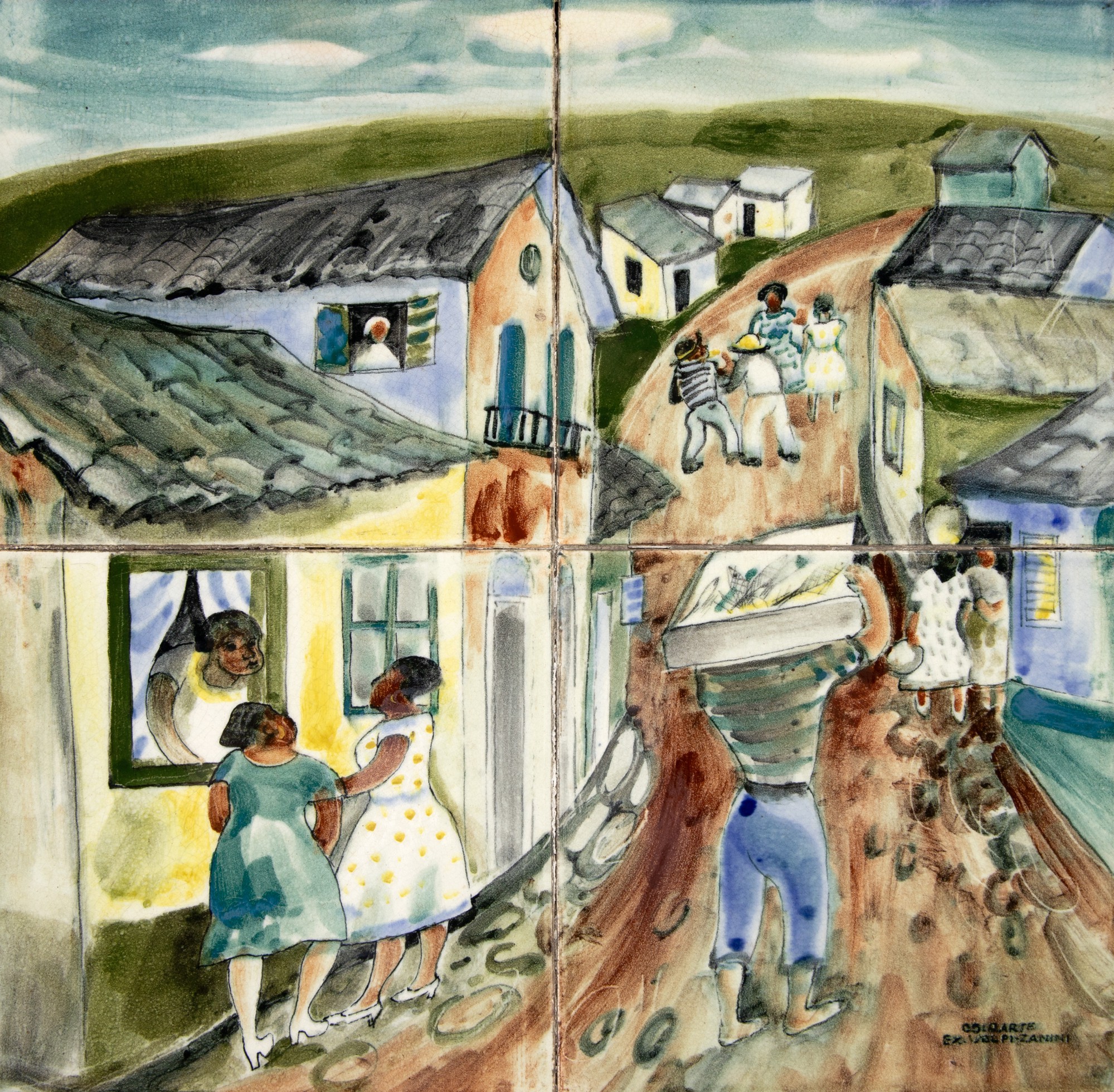 Osirarte - Alfredo Volpi / Mario Zanini - Sem Título