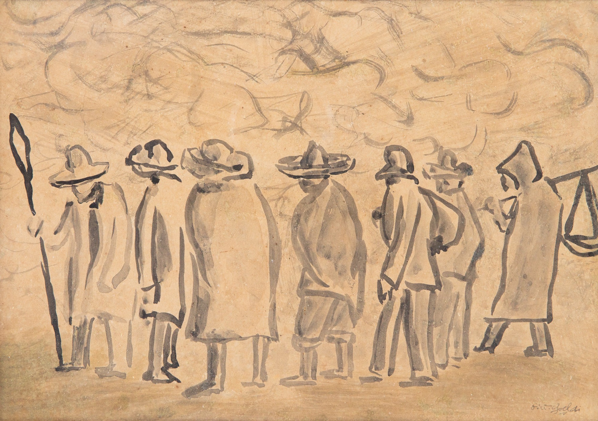 Oswaldo Goeldi - Pescadores