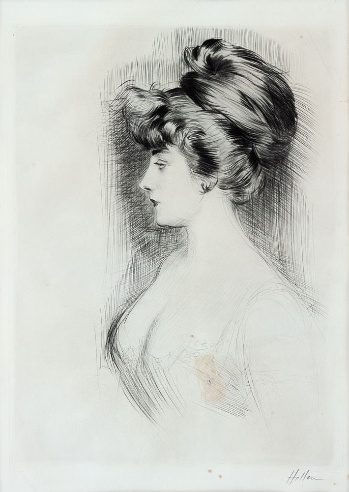 Paul César Helleu - Figura Feminina