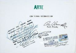 Paulo Bruscky - Arte com Firma Reconhecida