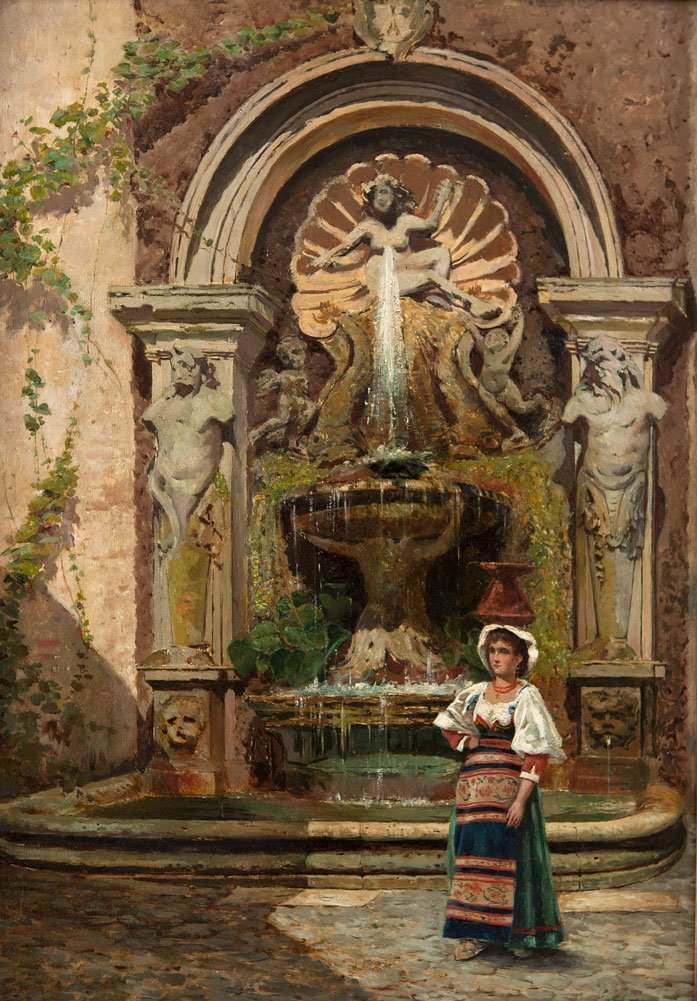 Pedro Weingärtner - Fontaine Chez le Palais