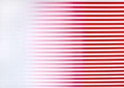 Philippe Decrauzat - Slow Motion Red