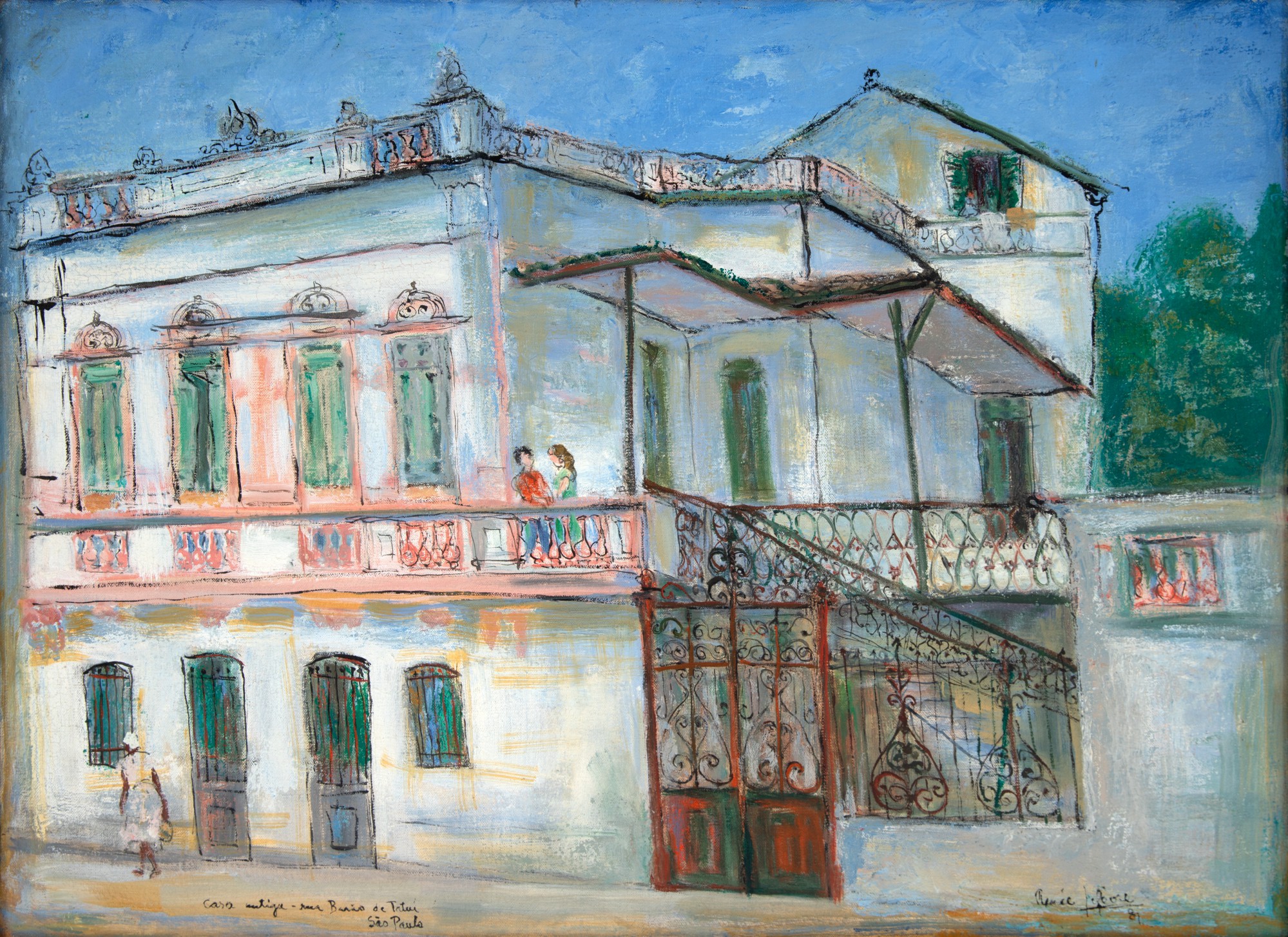 Renée Lefèvre - Casa Antiga da Rua de Tatuí - Santa Cecília