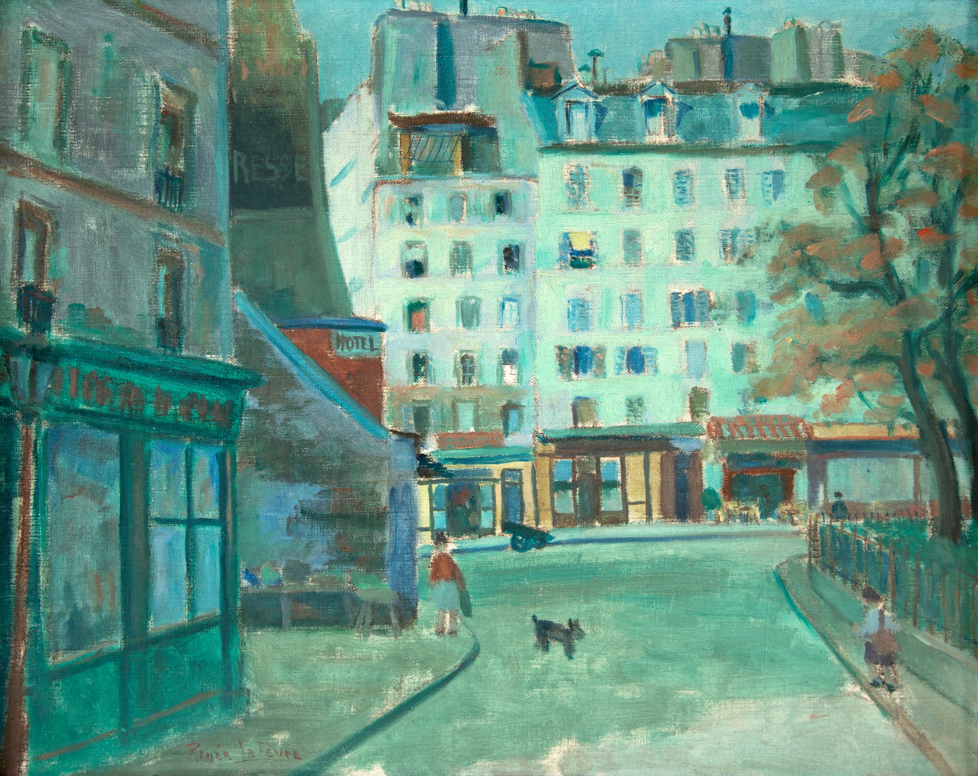 Renée Lefèvre - Rua de Paris