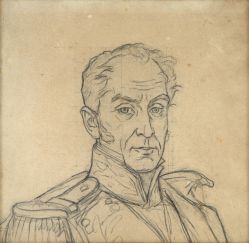 Ricardo Acevedo Bernal - Retrato de Simon Bolivar