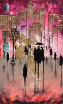 Roberto Camasmie - New York in Gold e Pink (Díptico)