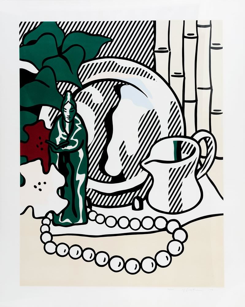 Roy Lichtenstein - Still Life with Figurine