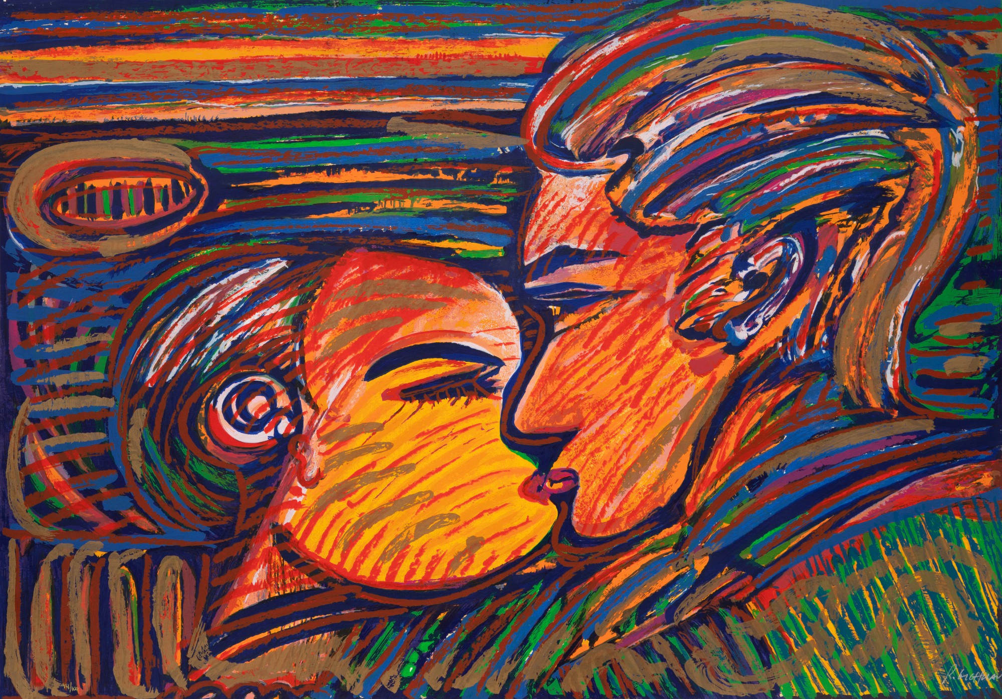 Rubens Gerchman - Beijo